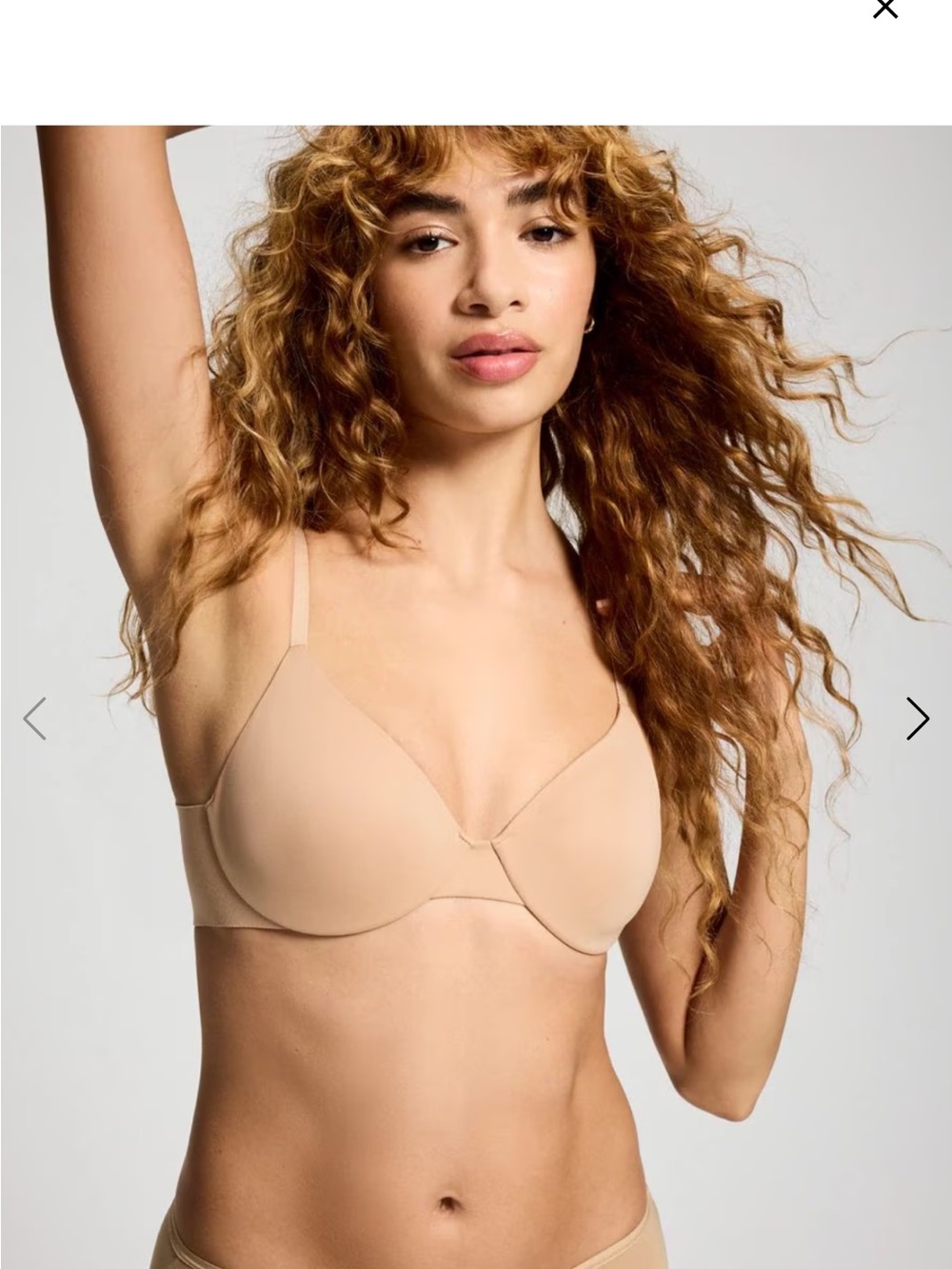 Soma Smooth Contour T-Shirt Bra - Beige